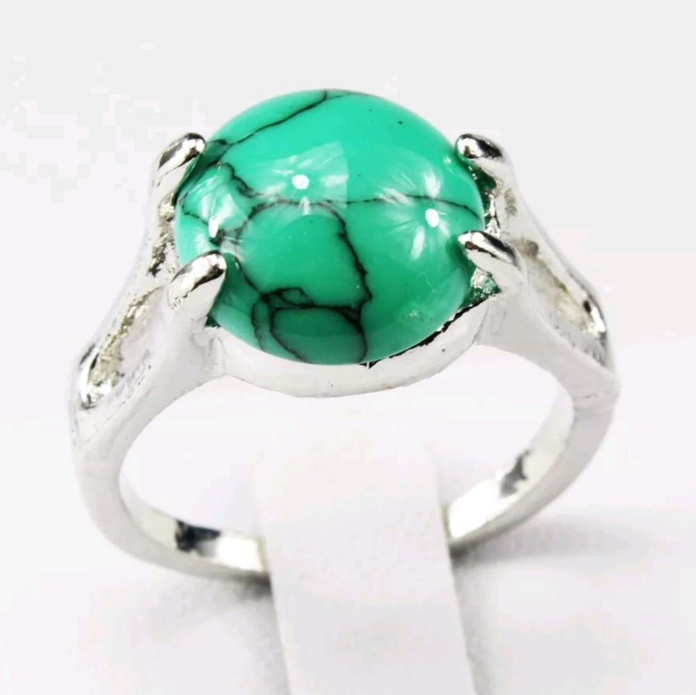 VTG inspired Turquoise Ring